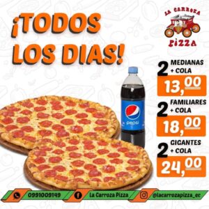 Pizza de Jamon